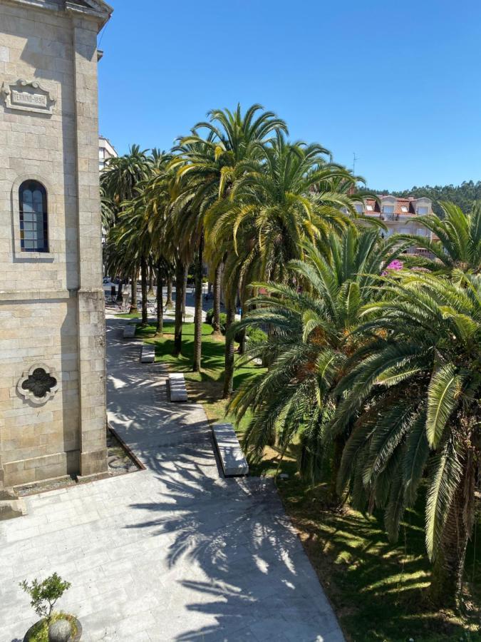 Apartamento La Iglesia Caldas De Reis Bagian luar foto