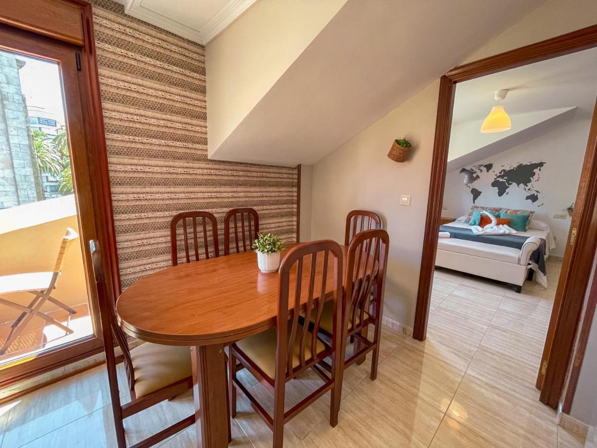 Apartamento La Iglesia Caldas De Reis Bagian luar foto